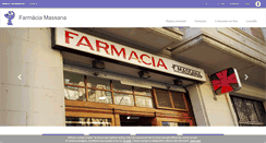 Desktop Screenshot of farmaciamassana.com