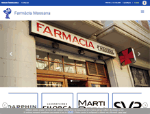 Tablet Screenshot of farmaciamassana.com